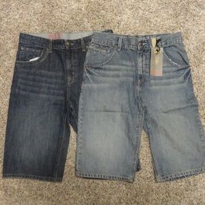 Boys' Mossimo Supply Denim Shorts - set of 2 -NWOT